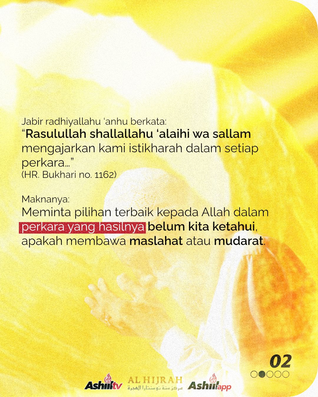 SUDAH BENARKAH CARA KITA ISTIKHARAH?