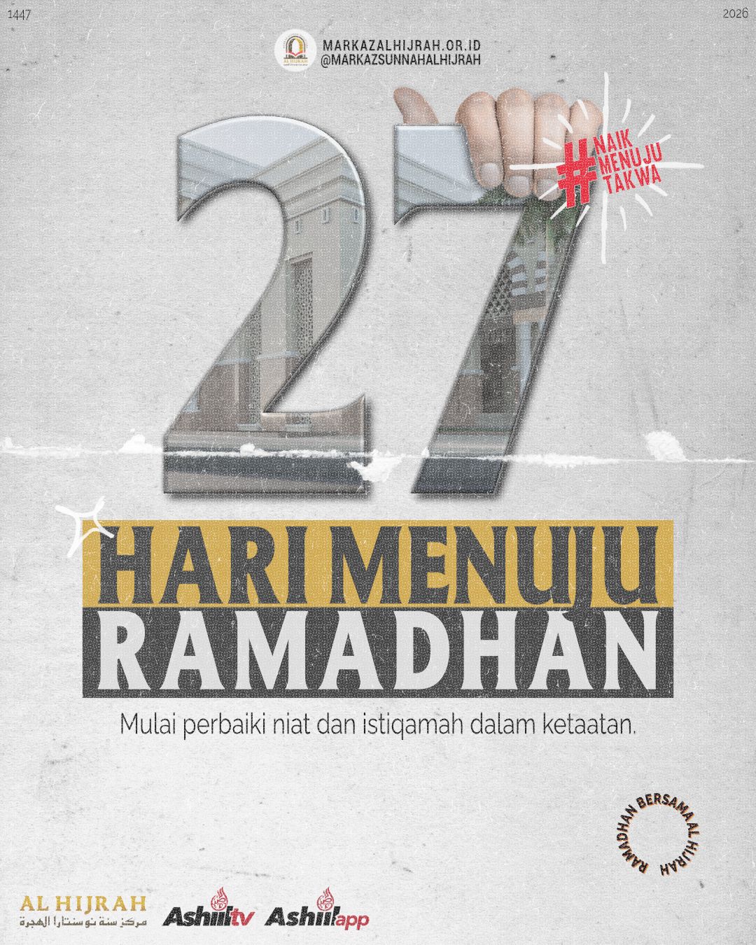 27 HARI MENUJU RAMADHAN