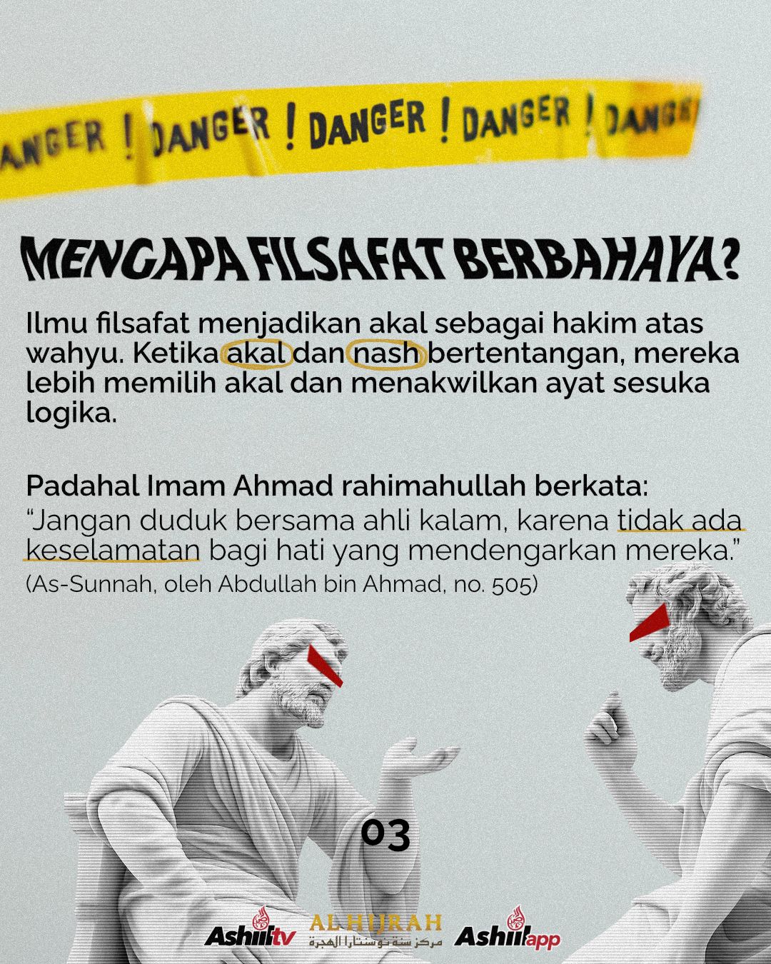 BAHAYA ILMU FILSAFAT DALAM AGAMA