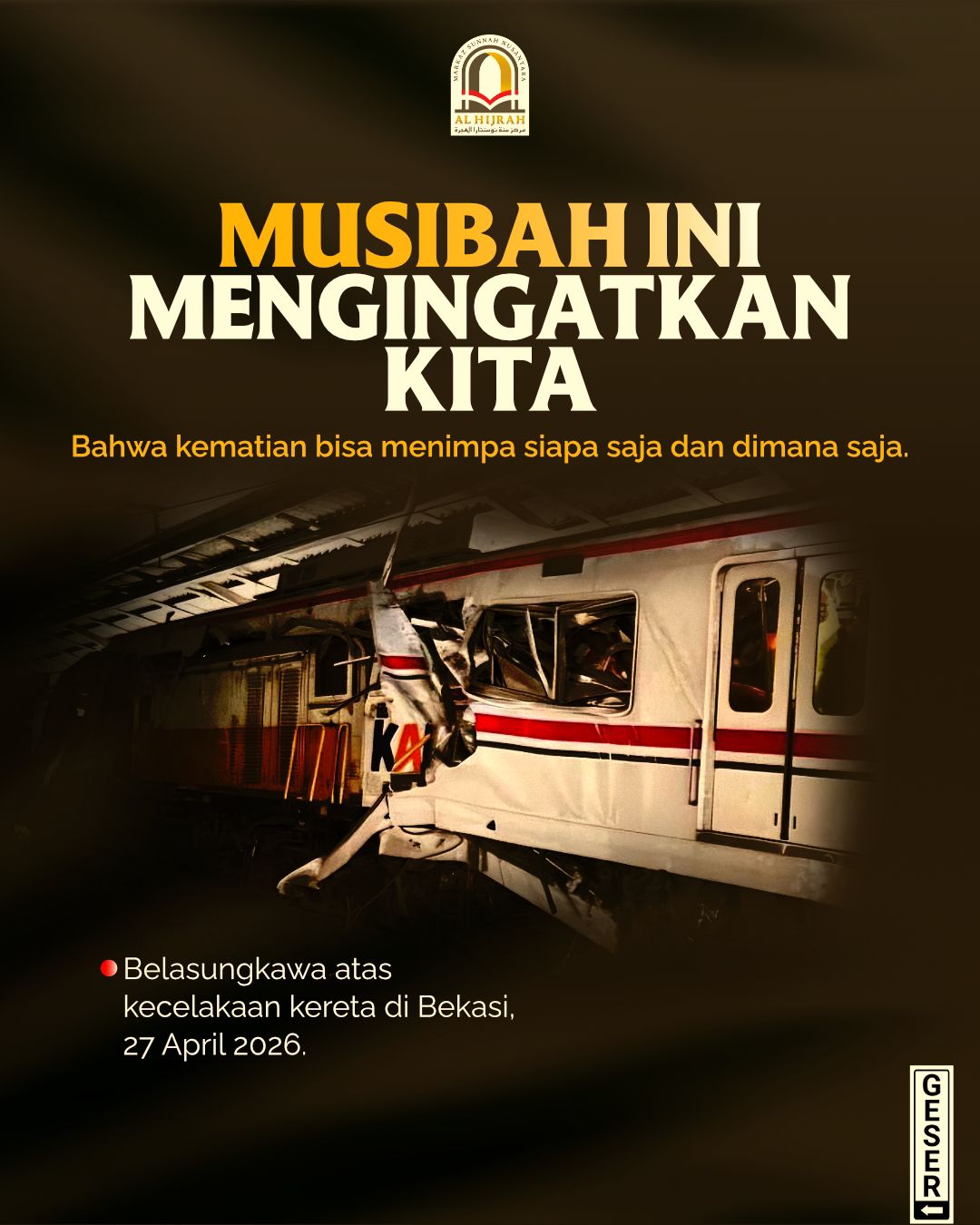 MUSIBAH INI MENGINGATKAN KITA