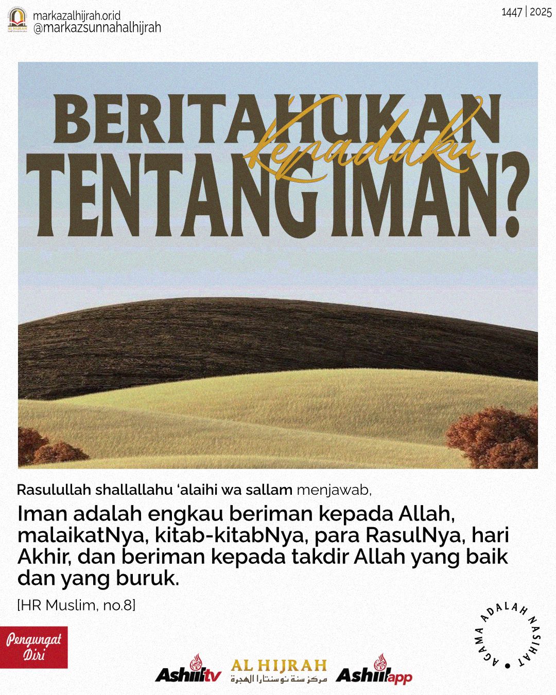 BERITAHUKAN KEPADAKU TENTANG IMAN?