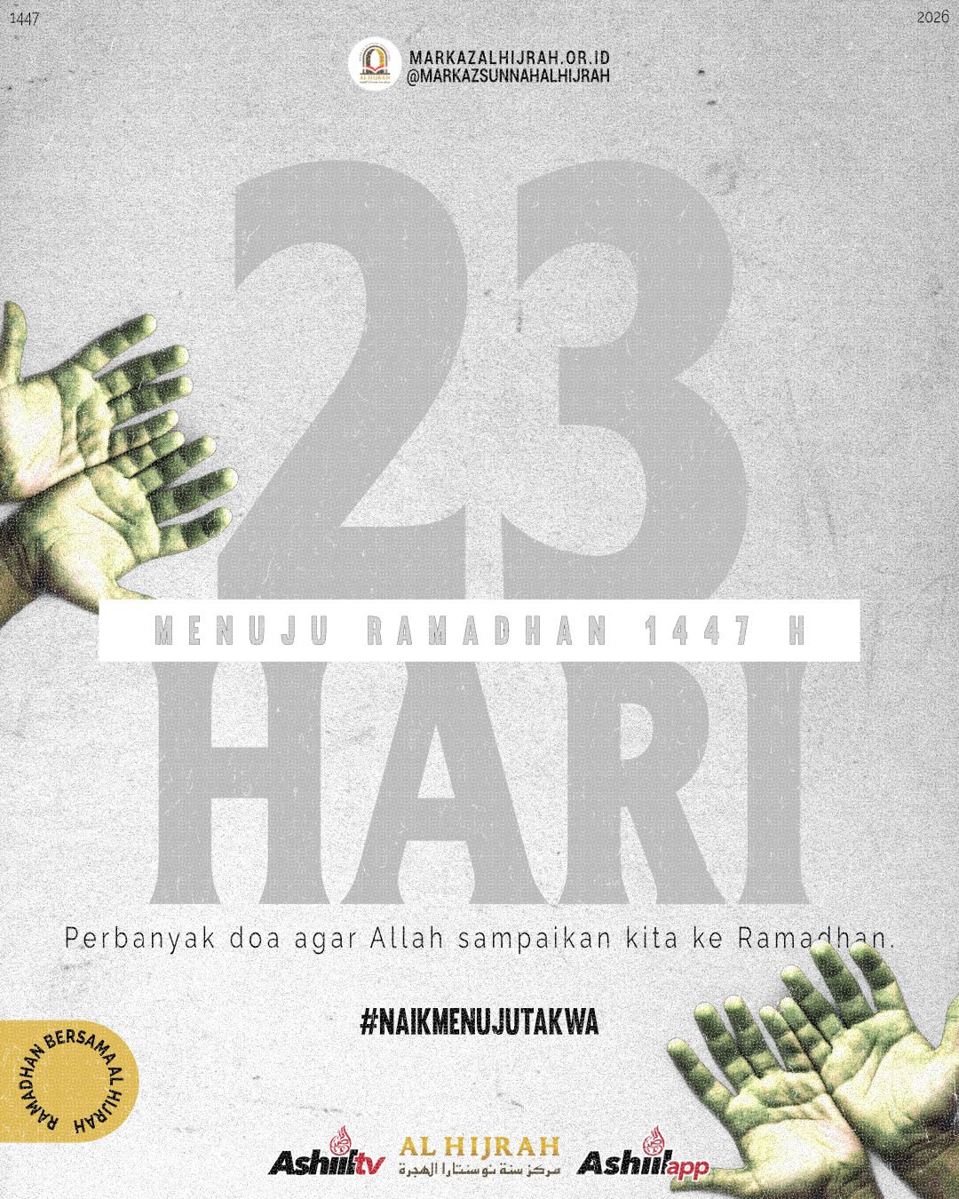 23 HARI MENUJU RAMADHAN