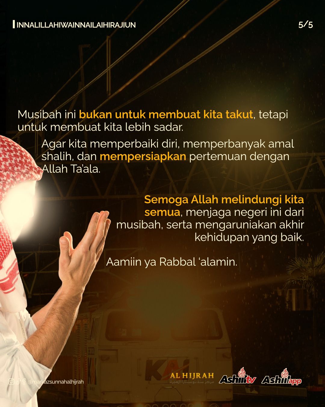 MUSIBAH INI MENGINGATKAN KITA