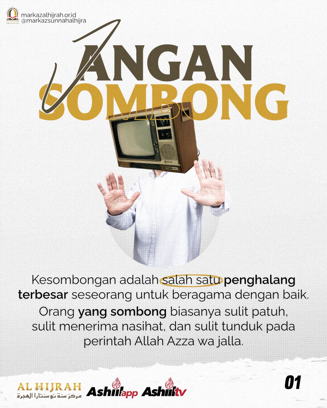 JANGAN SOMBONG