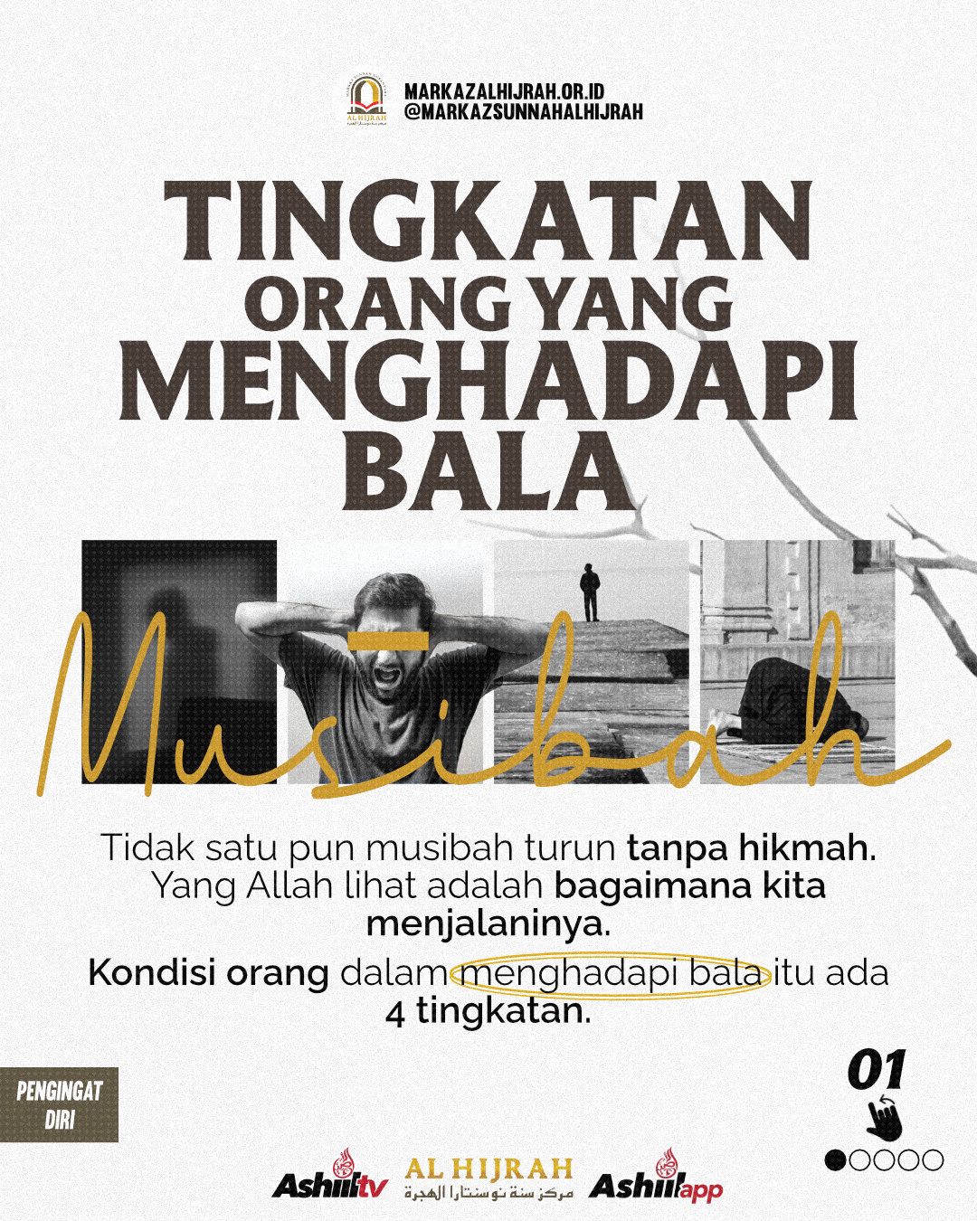 TINGKATAN ORANG YANG MENGHADAPI BALA